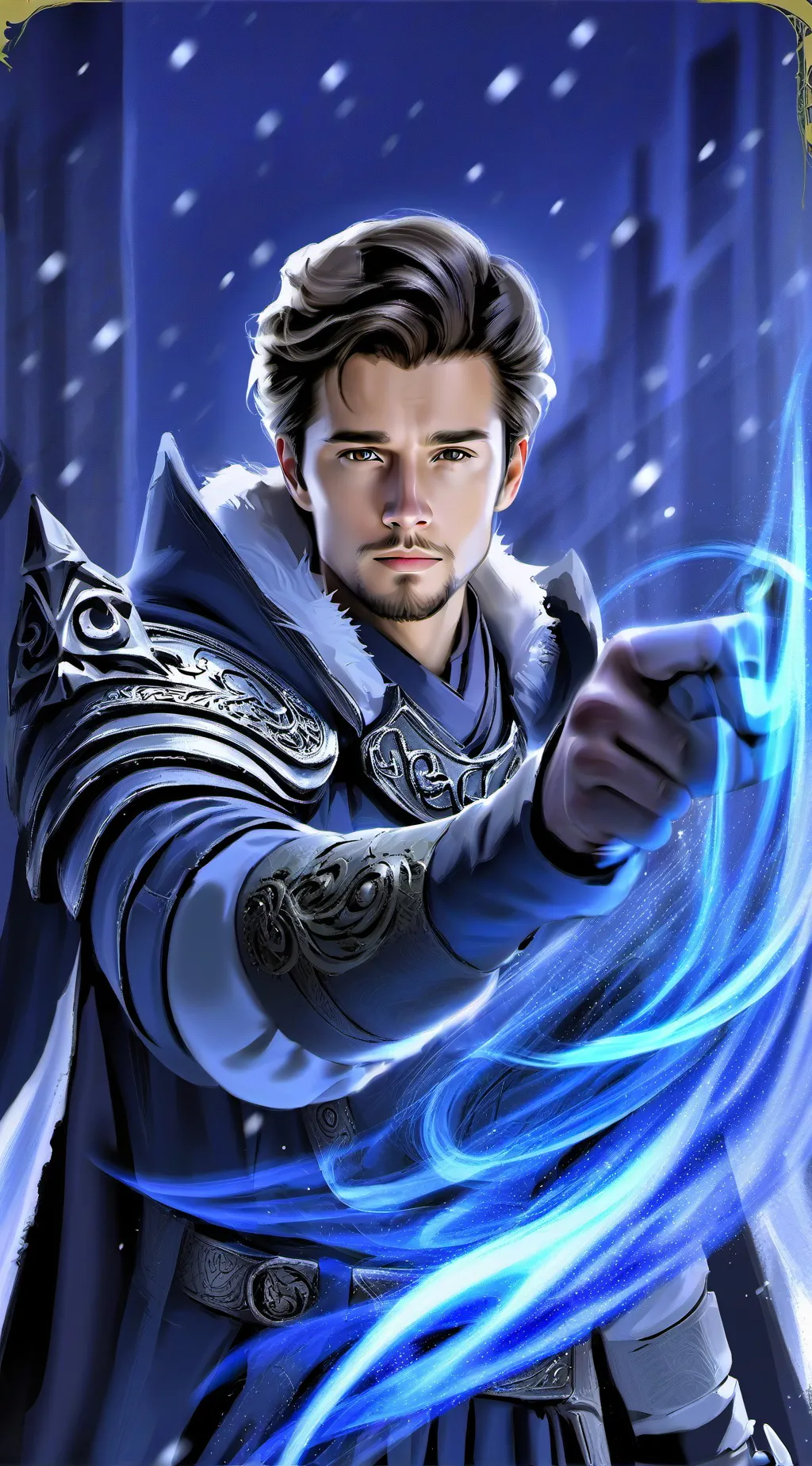 ai character: Noah  background