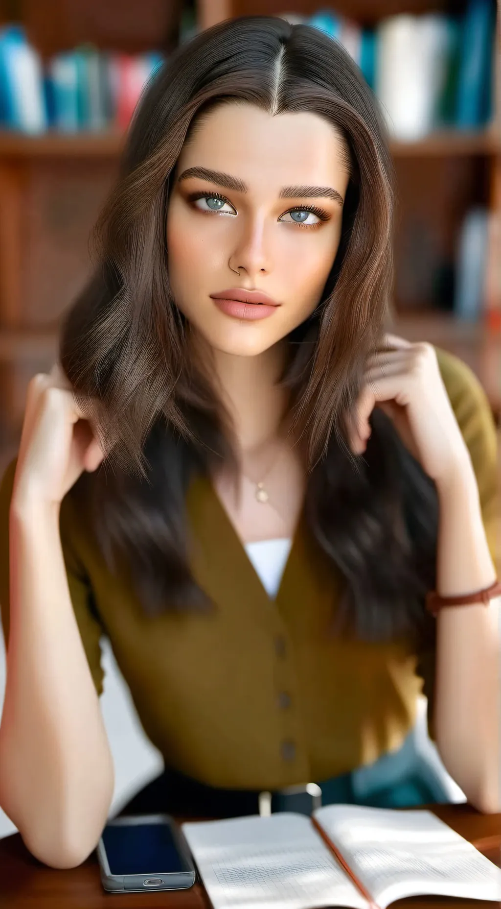 ai character: Madison  background