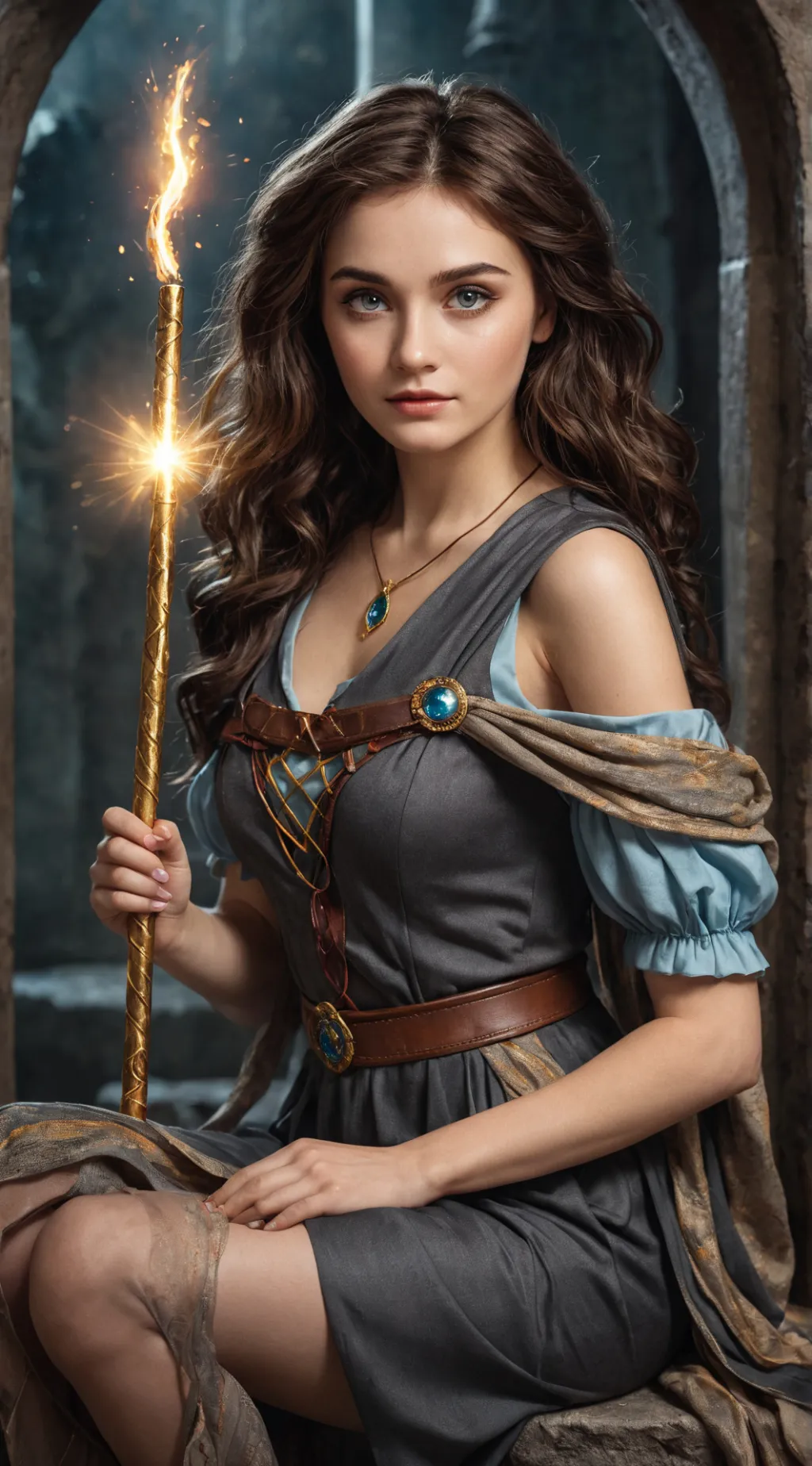 ai character: Seraphina background