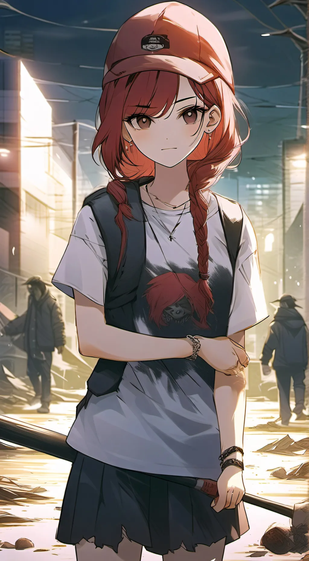 ai character: Lily Anderson  background