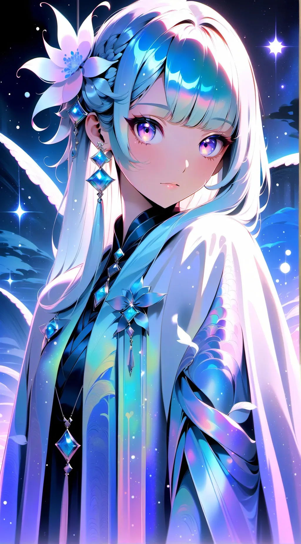 ai character: animals background