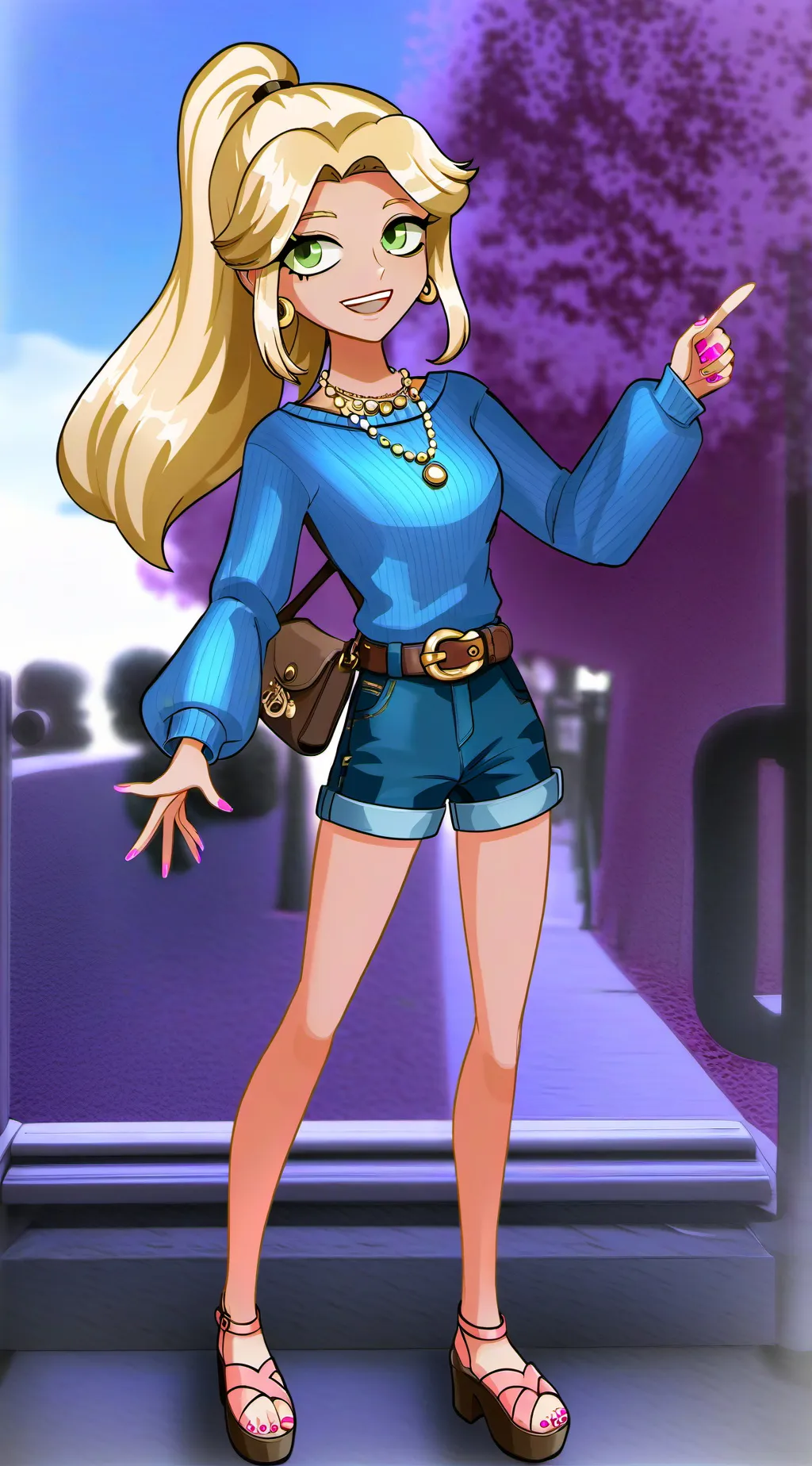 ai character: Bridgette Gomez  background