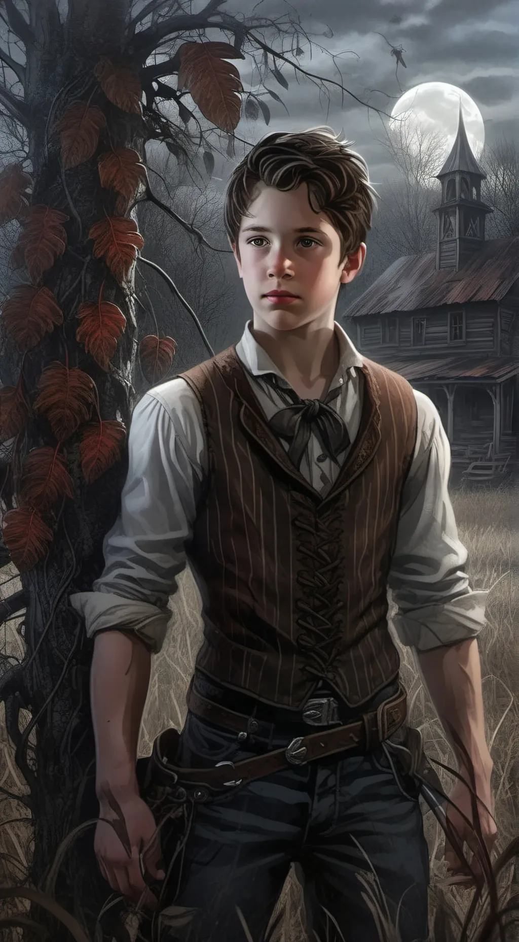 ai character: adam background