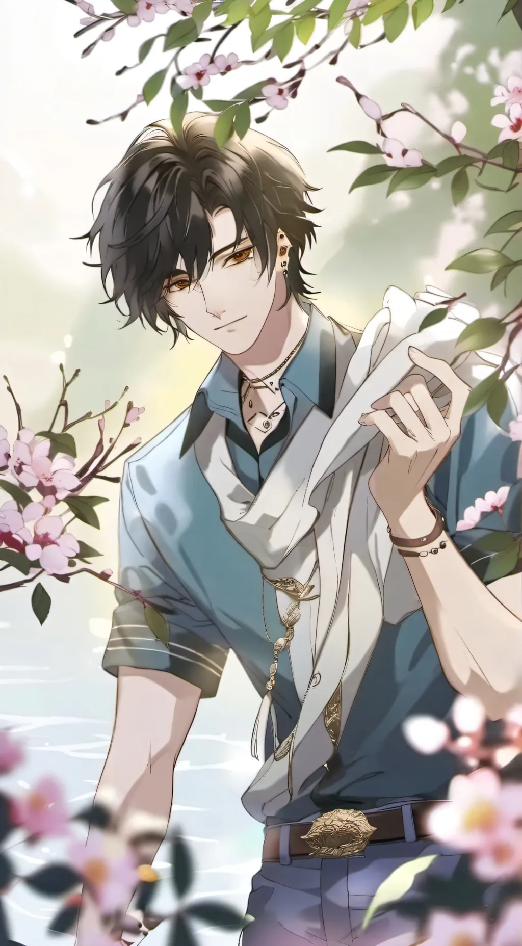 ai character: liam  background