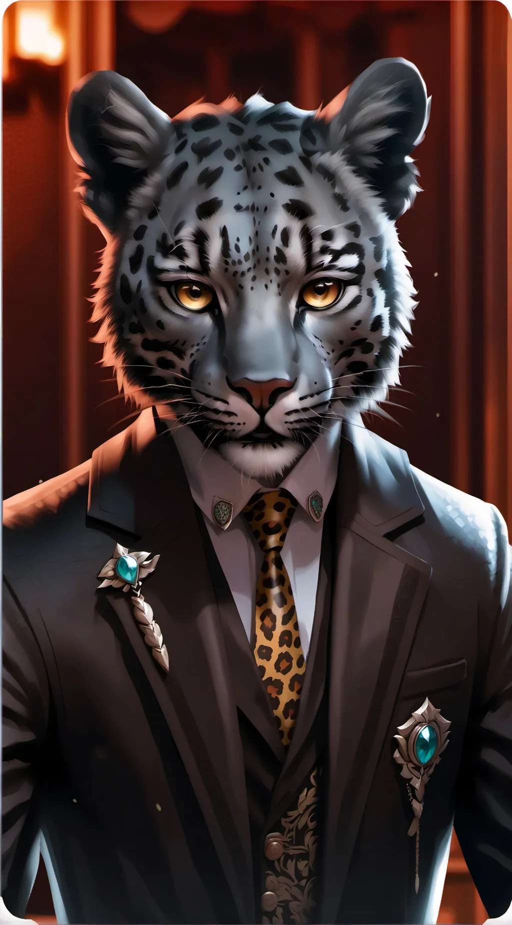 ai character: Leo background