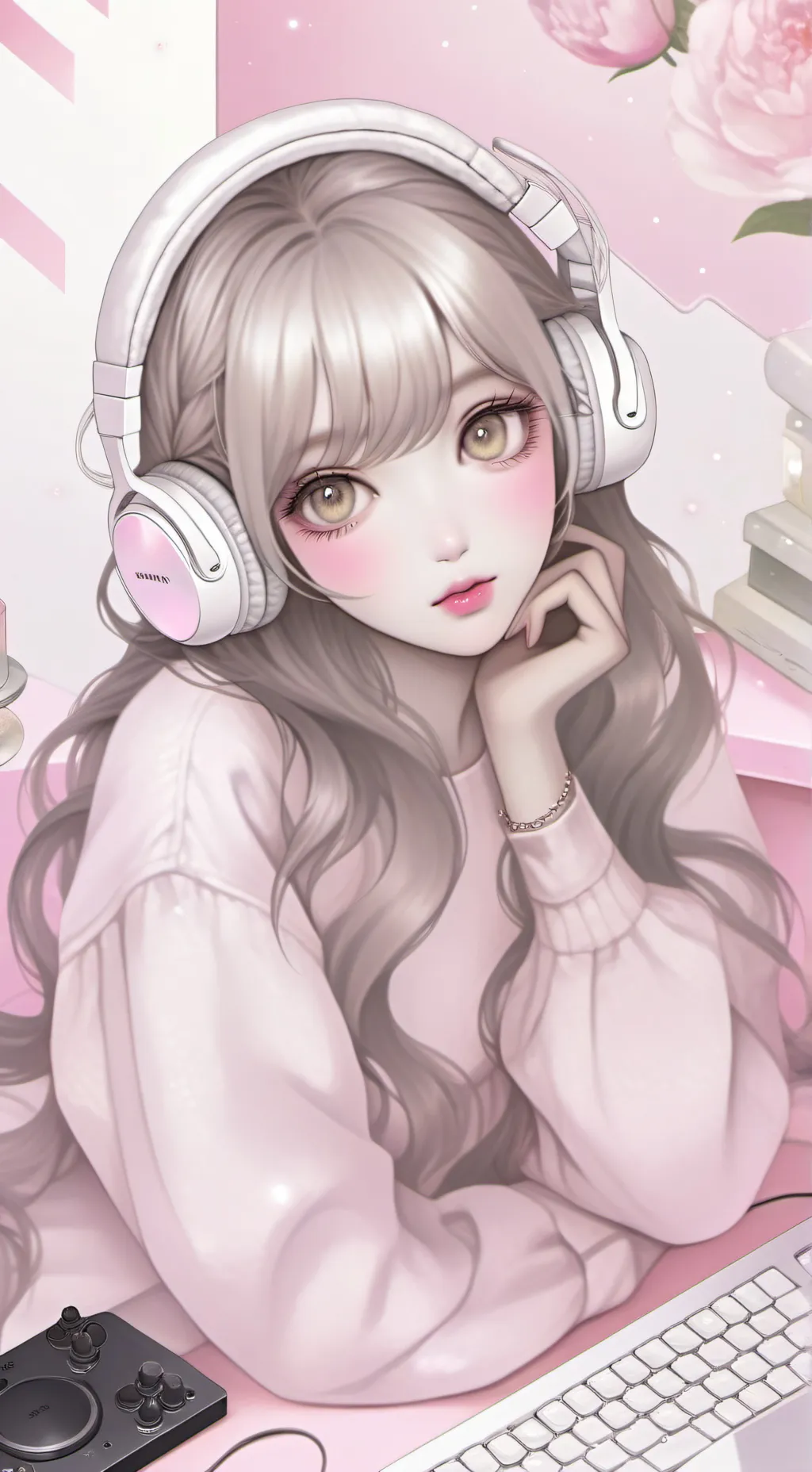 ai character: Lila  background