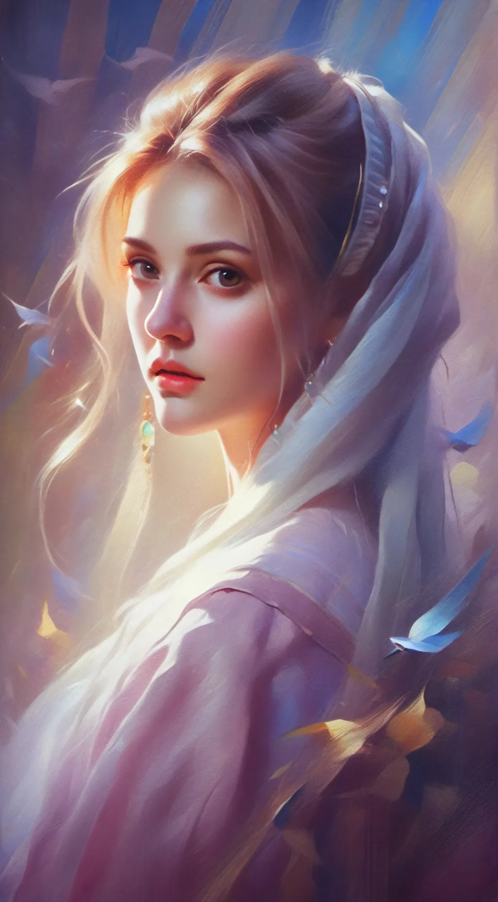 ai character: Angelica background