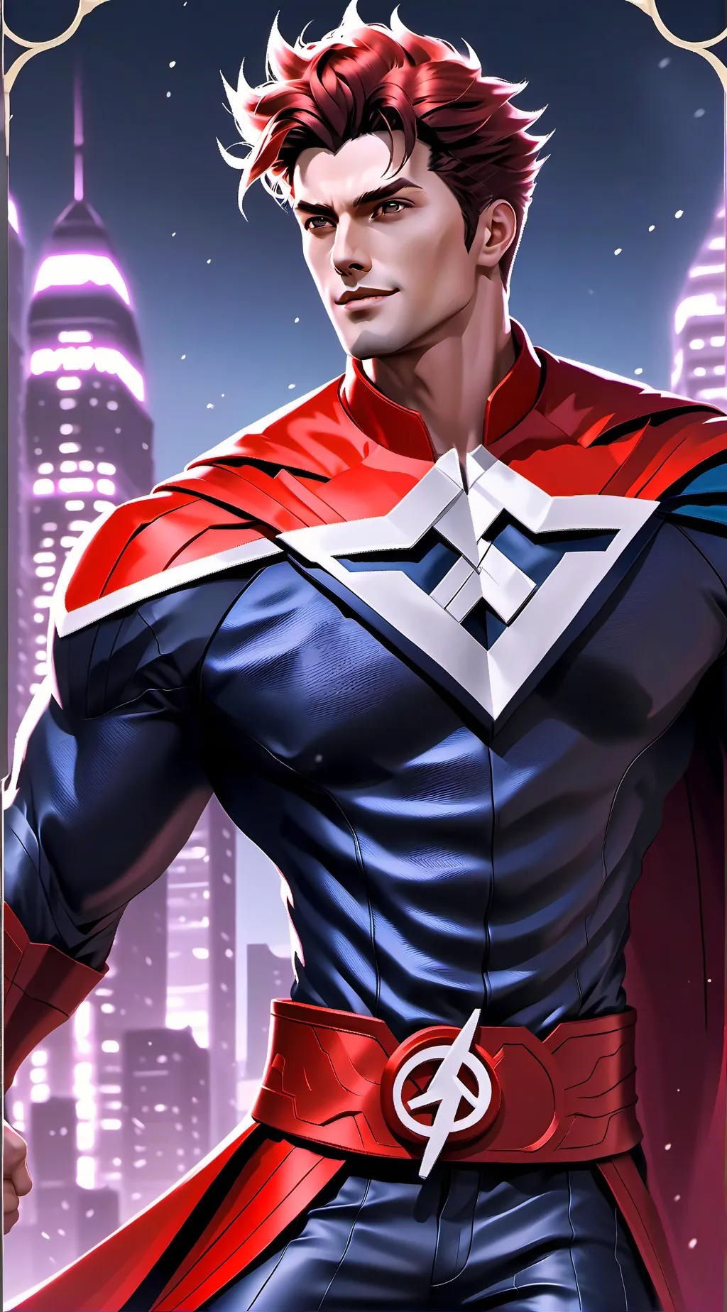 ai character: All Might background
