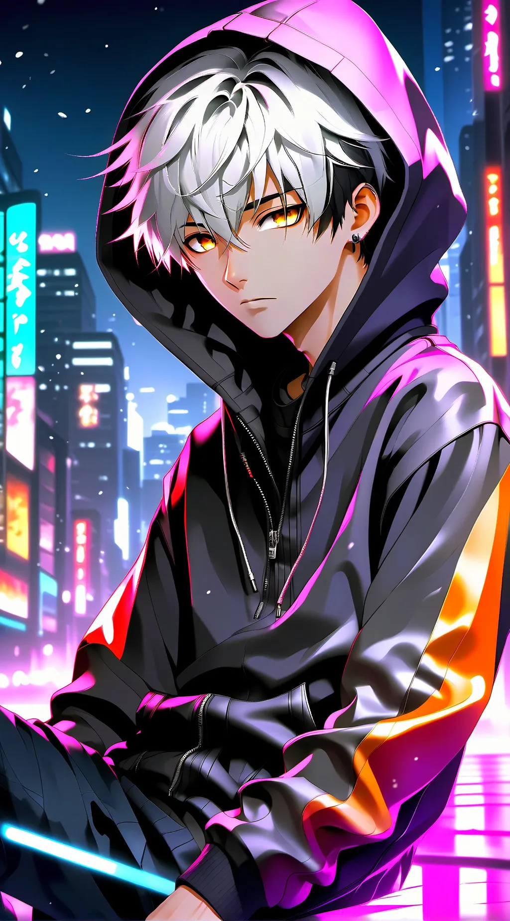 ai character: Rubio Sudadera background