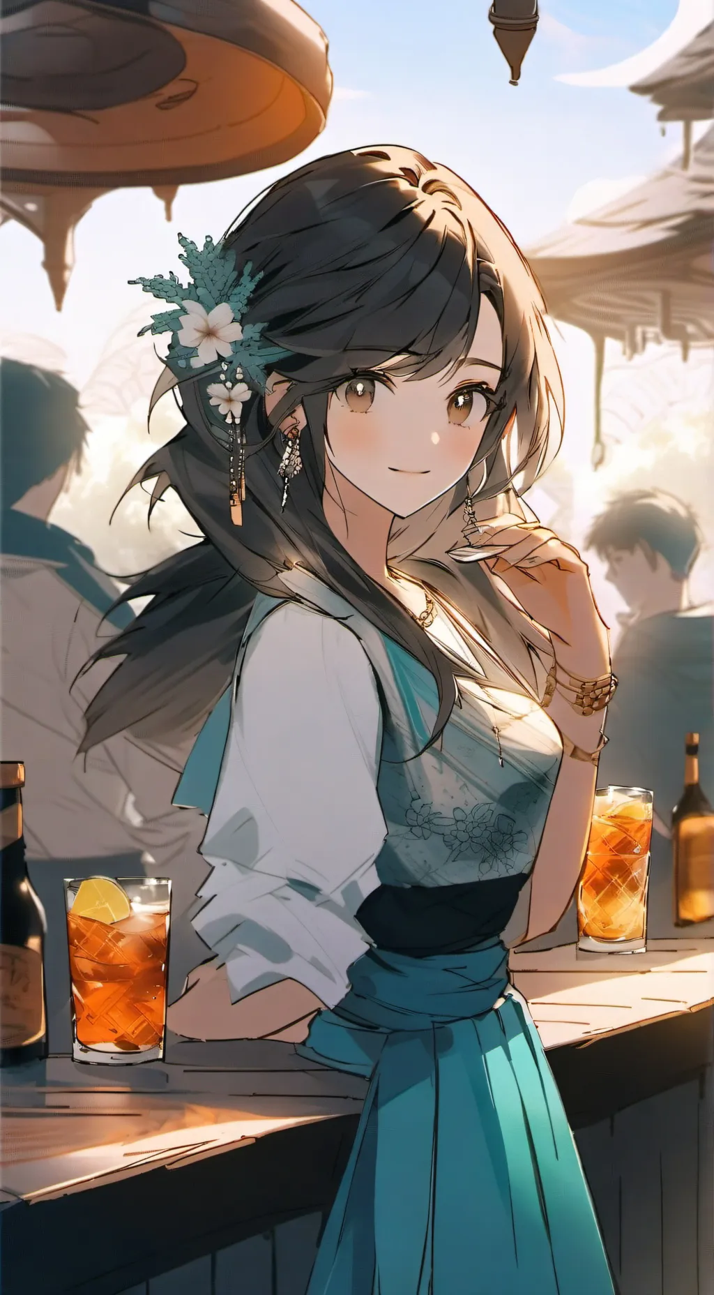 ai character: Sarah background