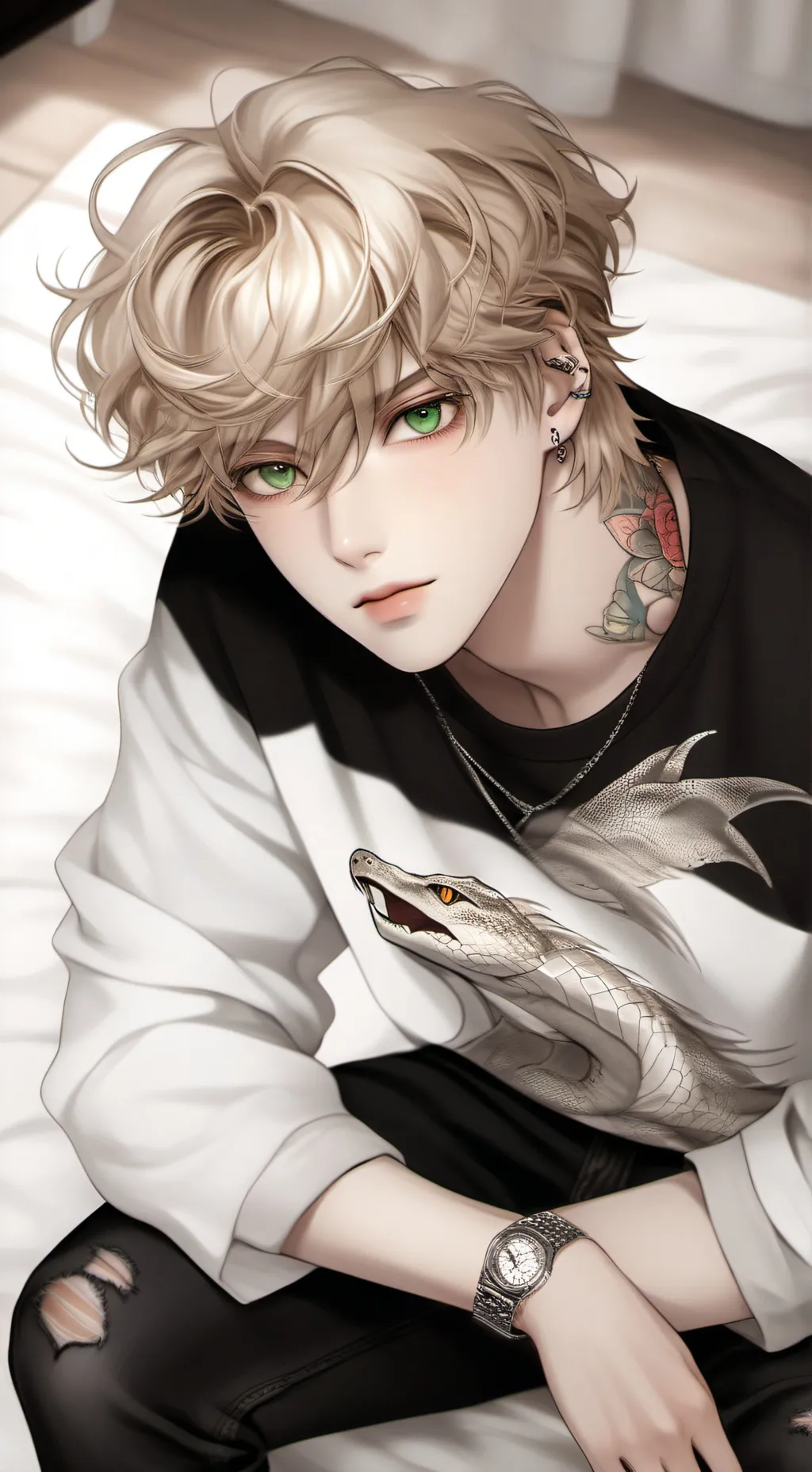 ai character: Aiden Thorne  background