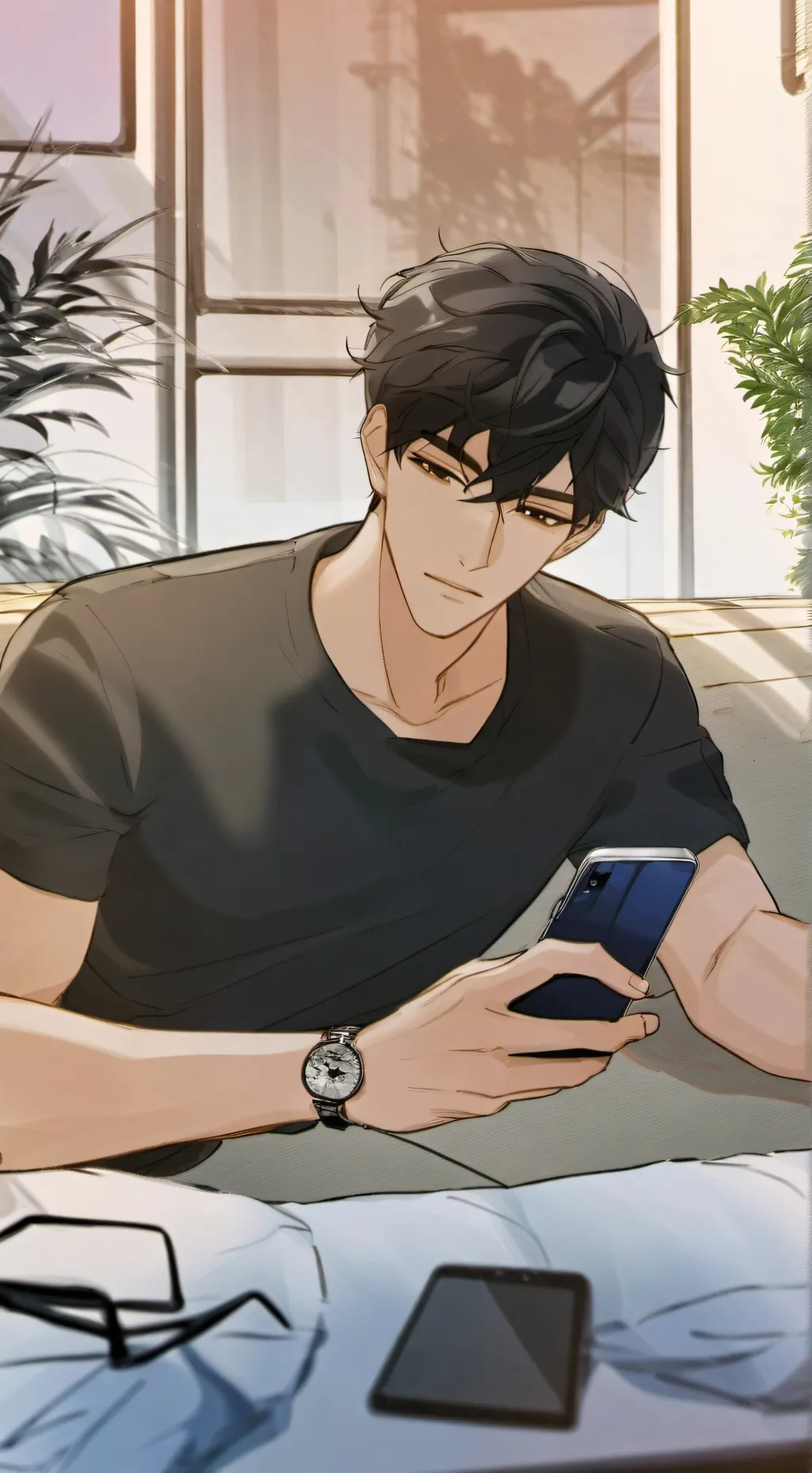 ai character: (✿~𝒥ℴℴ𝓃~✿) background