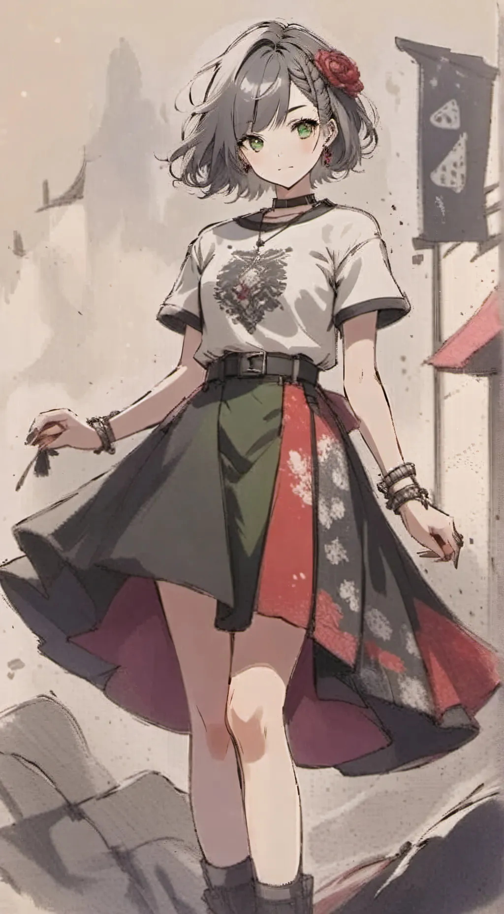 ai character: suki background