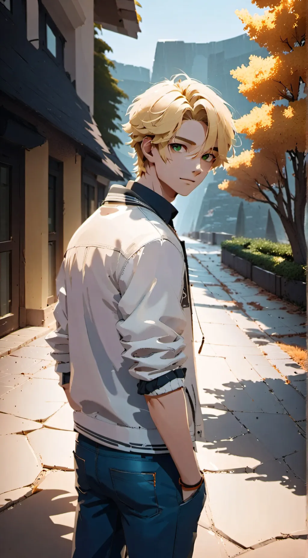 ai character: Adrian Agreste background