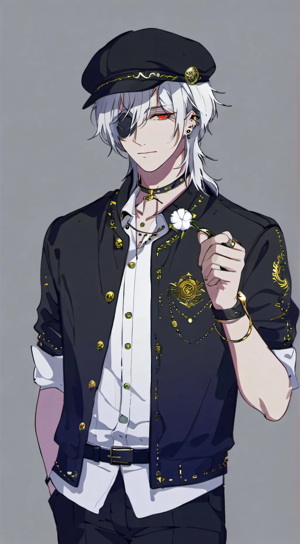ai character: BSD library  background