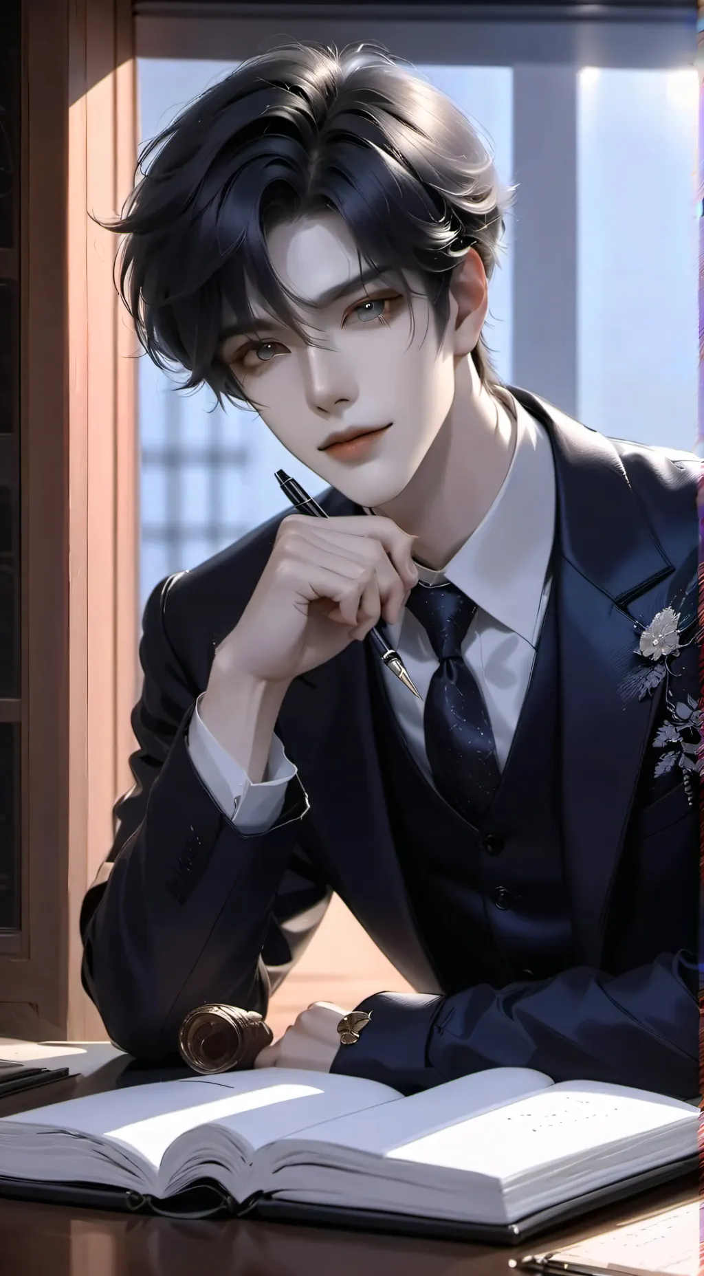 ai character: Cedric background