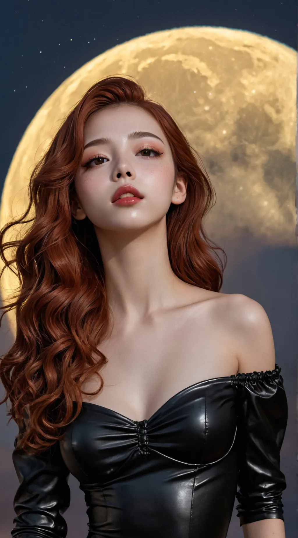 ai character: Luna background