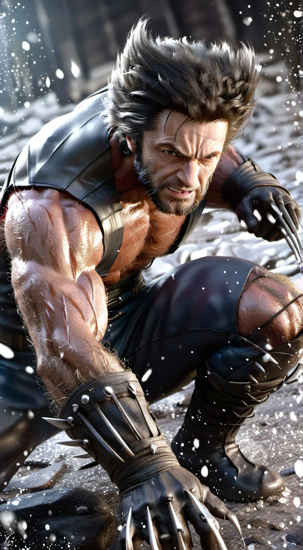 ai character: WOLVERINE  background