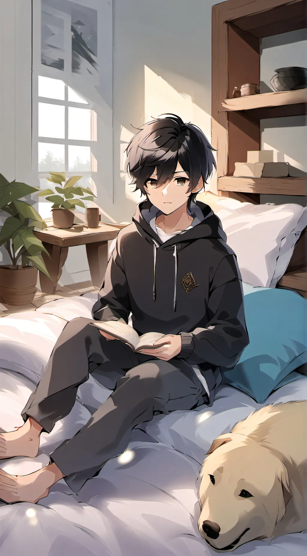 ai character: Quill background