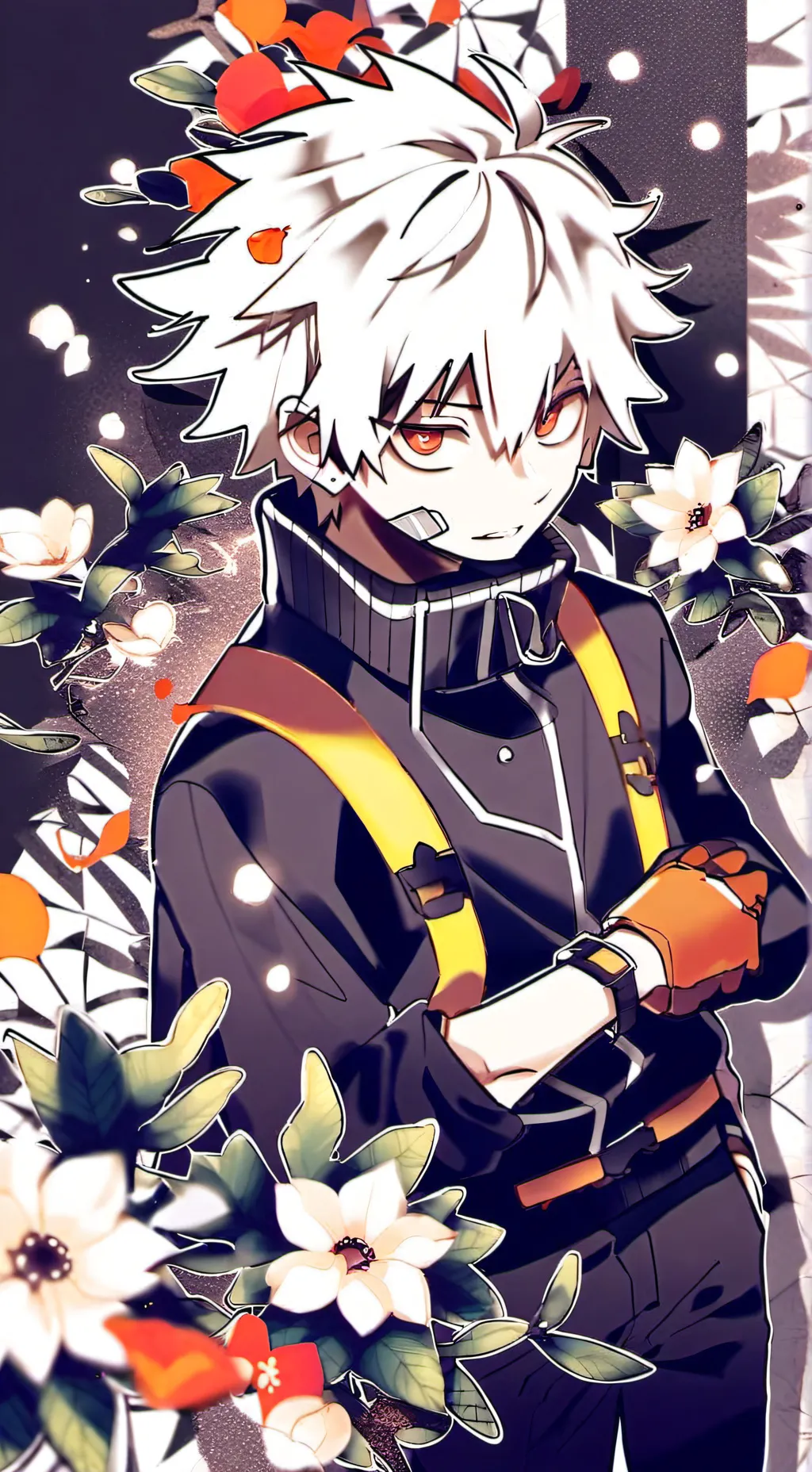 ai character: MHA Sick!! background