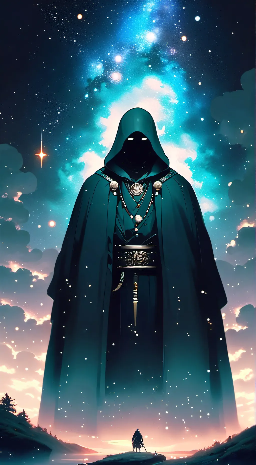 ai character: savior  background