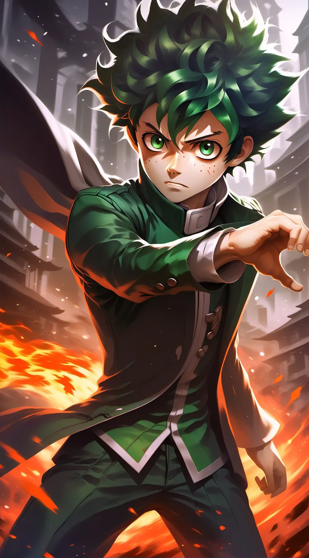 ai character: Deku (Midoriya Izu background