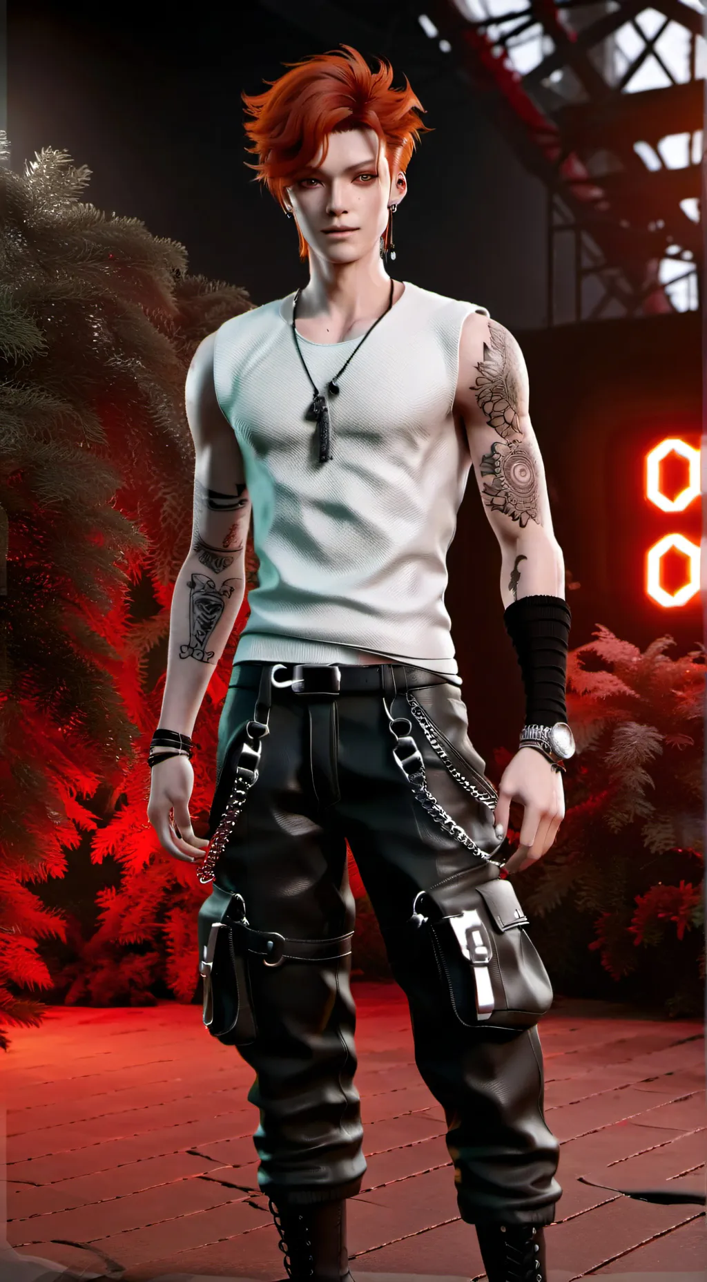 ai character: Calvin Bukowski background
