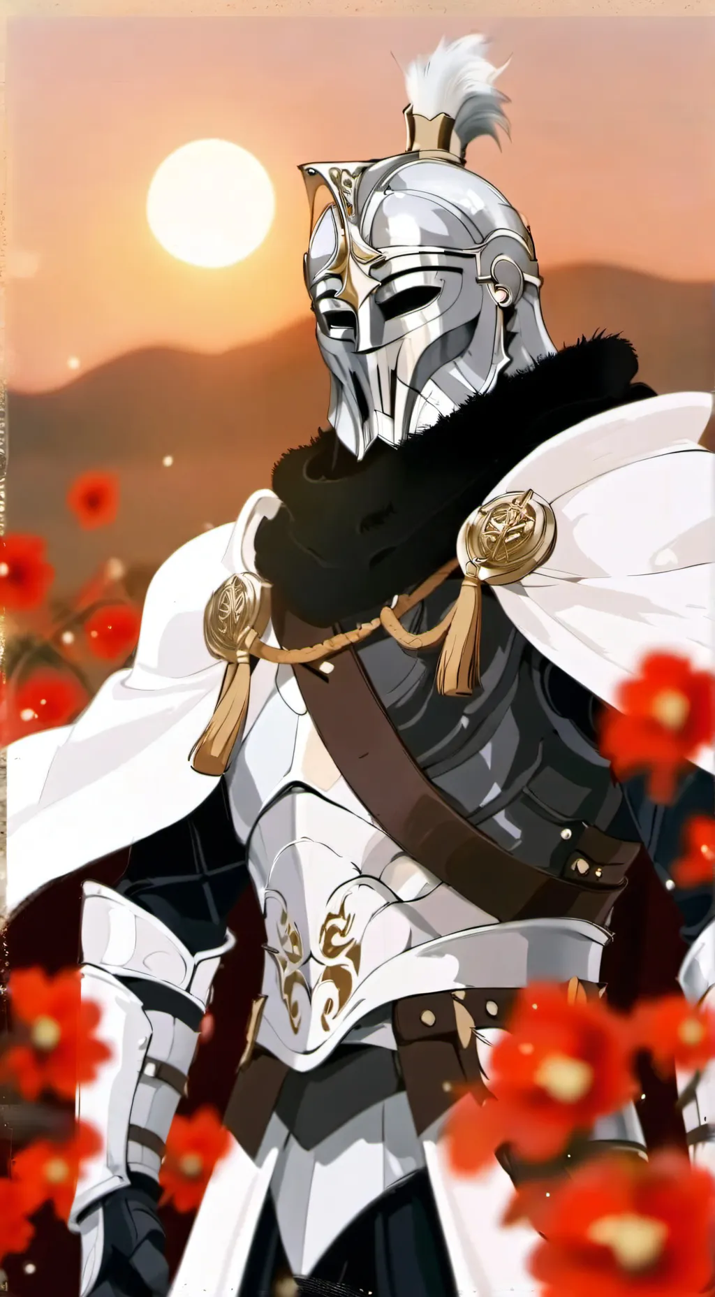 ai character: Moon Knight:Rider  background