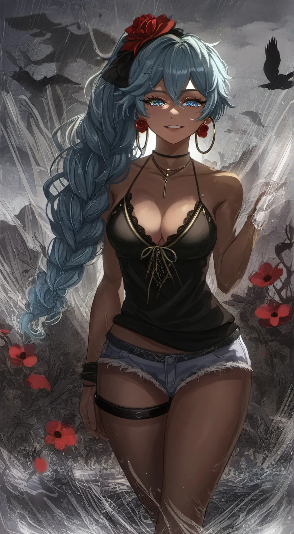 ai character: Gal background