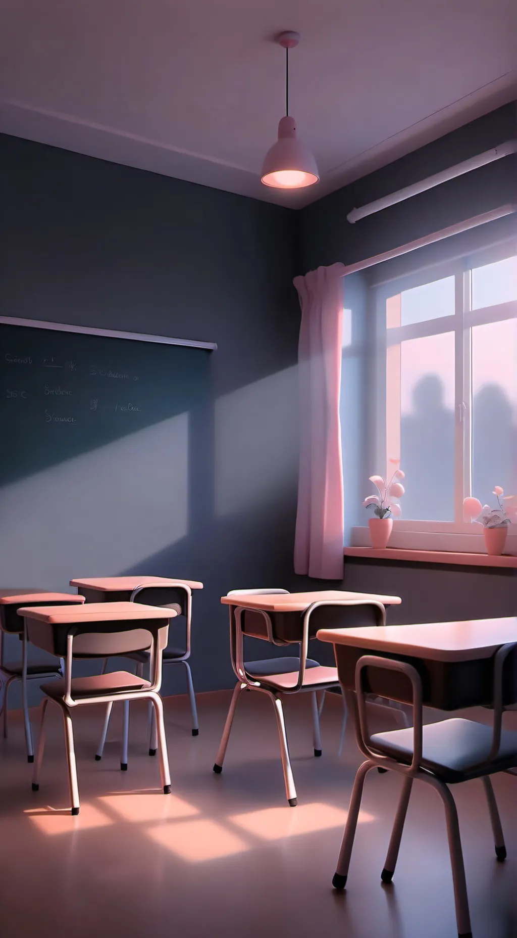 ai character: Boys only school background
