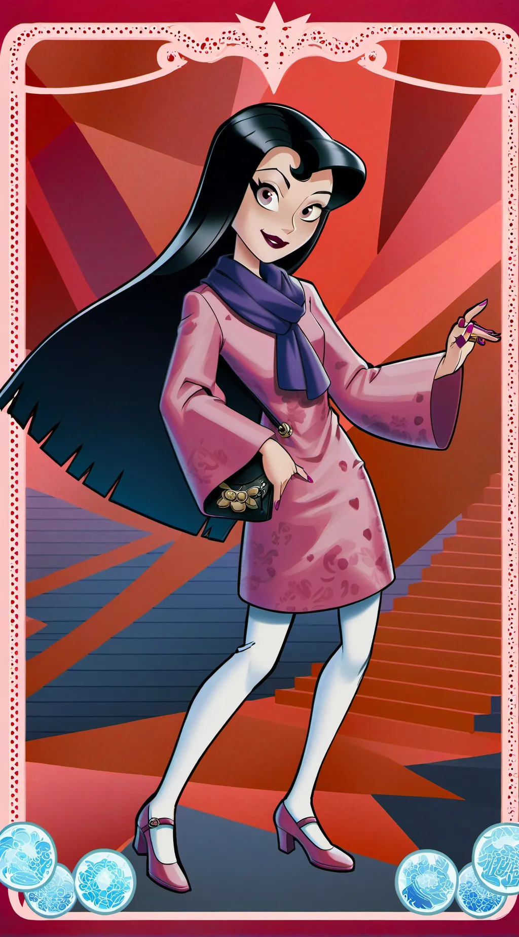 ai character: Kimberly Diaz Cruz background