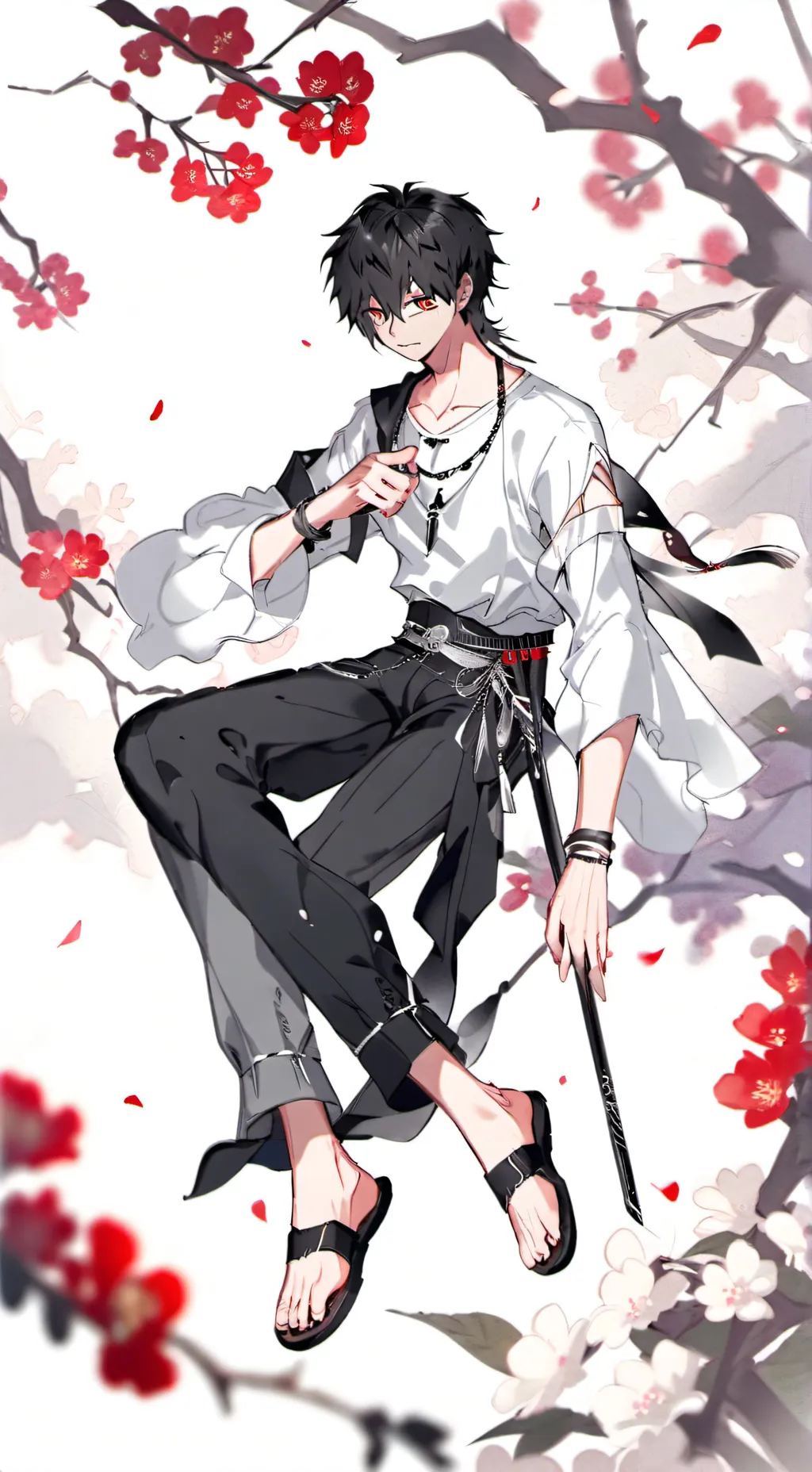 ai character: lov future kid background