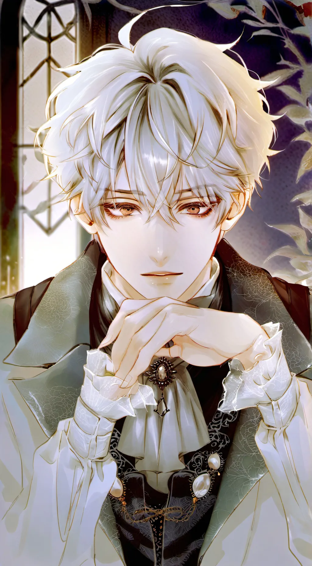 ai character: Anxious Antagonist background