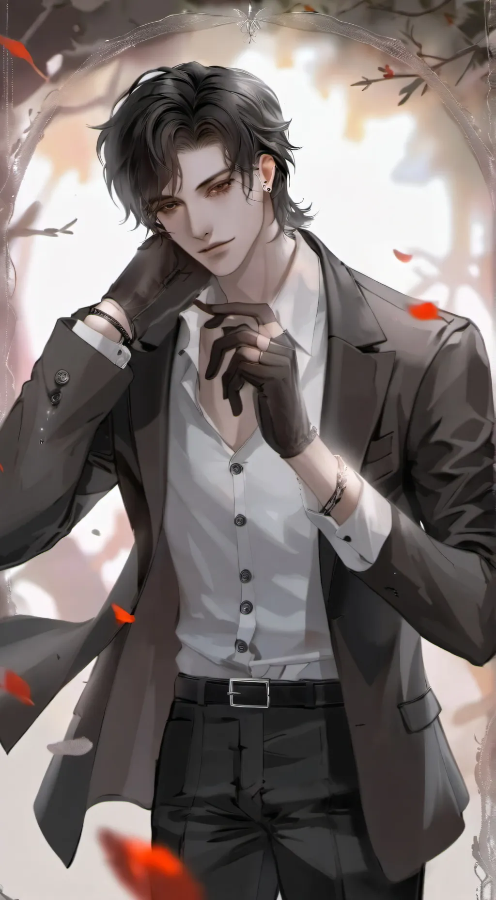 ai character: Max background