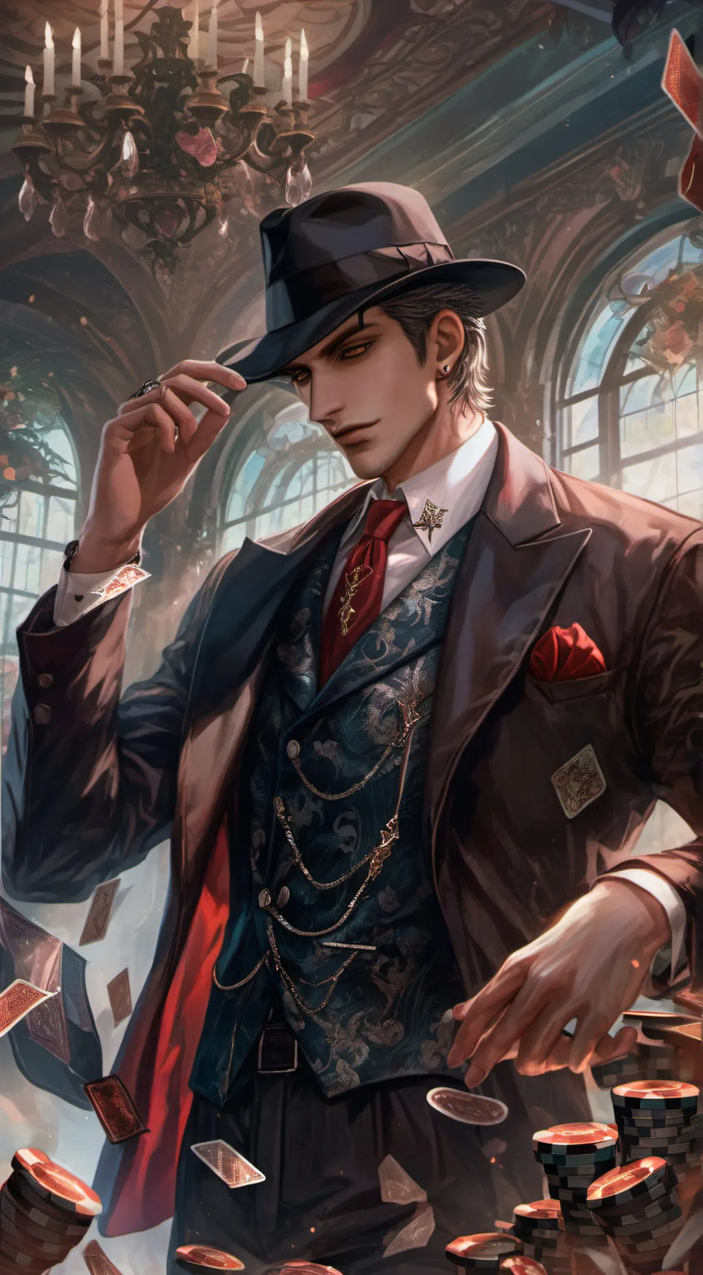 ai character: Amir (1 year on)  background
