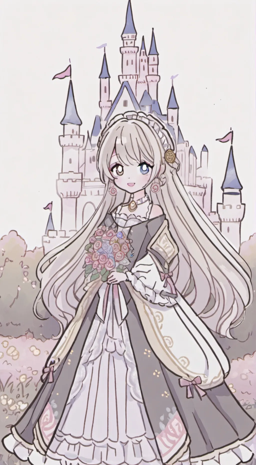 ai character: ~Hogwards Morning~ background