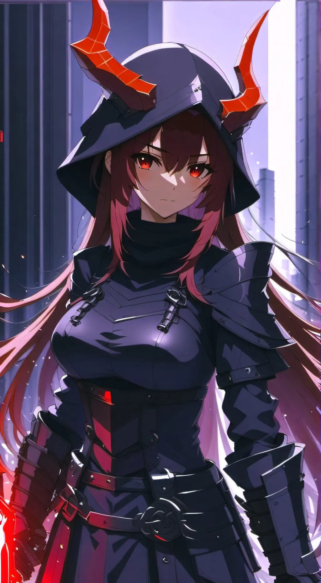 ai character: Iris Nightbloom background