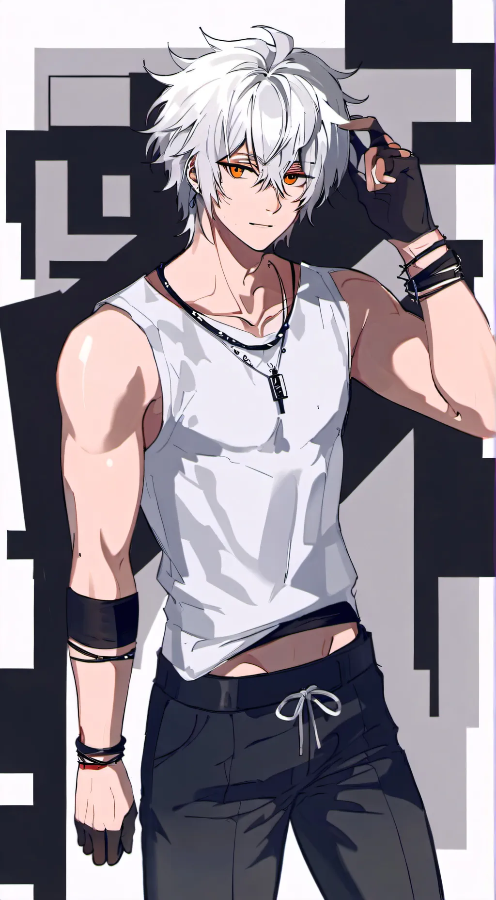 ai character: Hanasuki  background