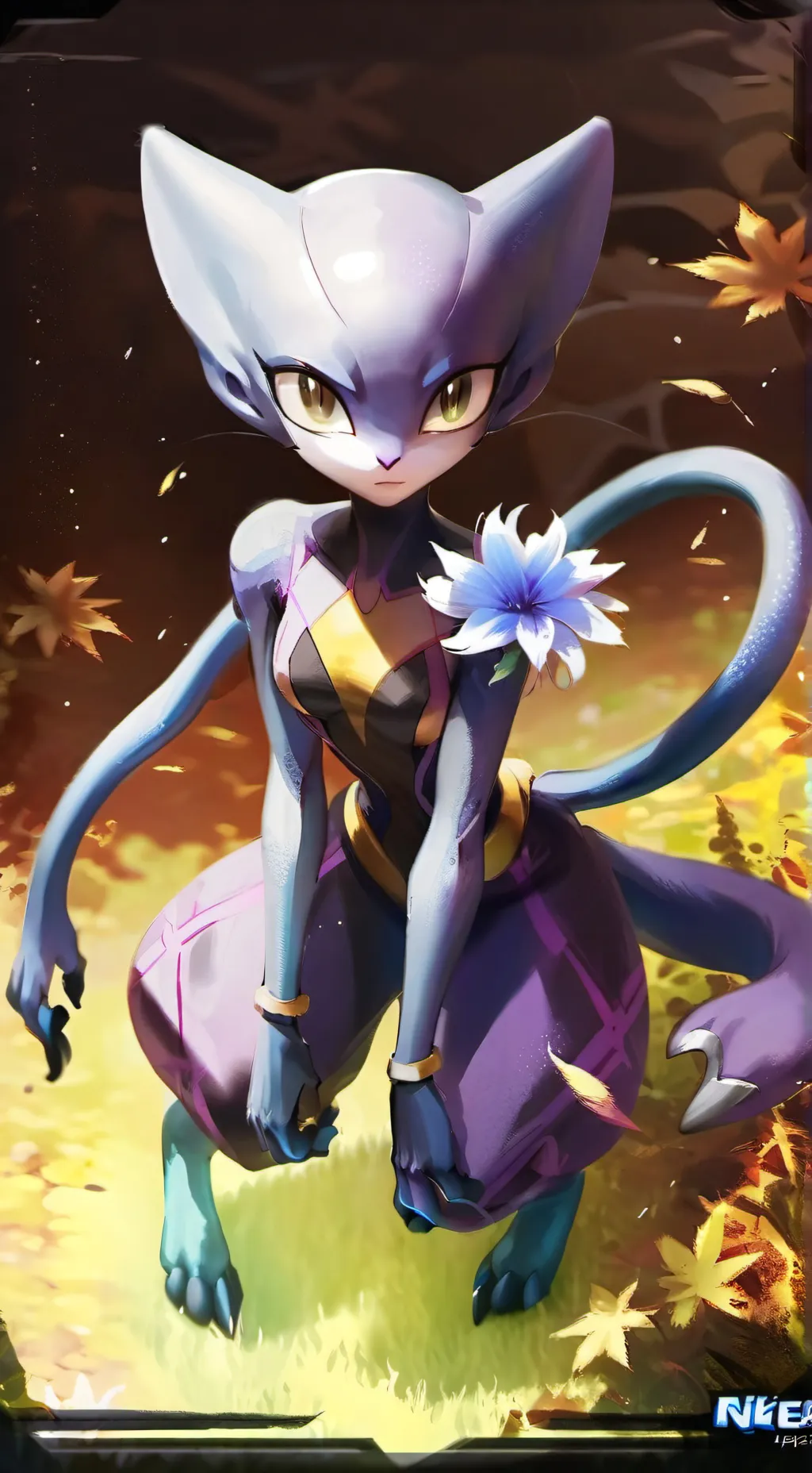 ai character: Luna (Mewtwo) background