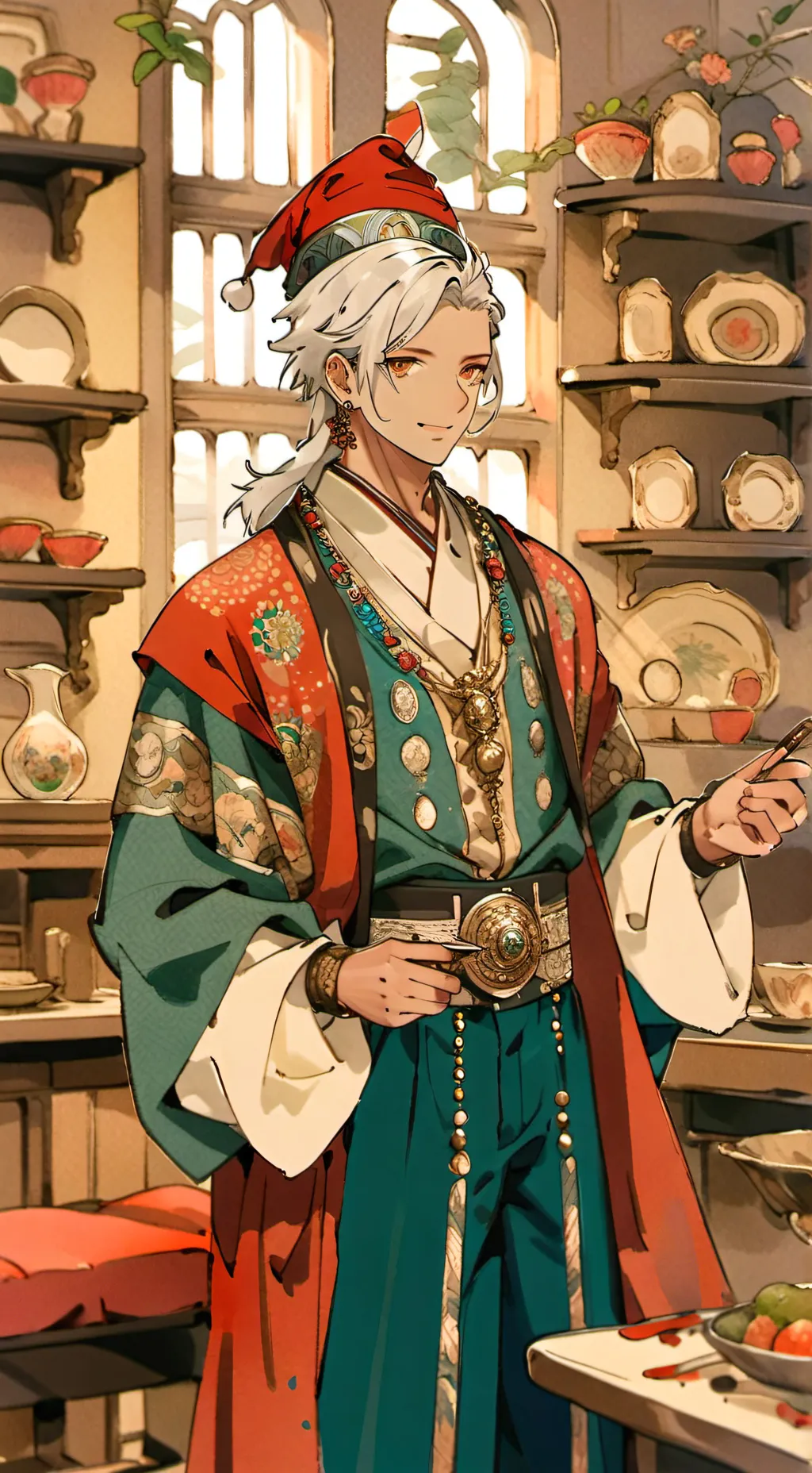 ai character: GUISEPPE background