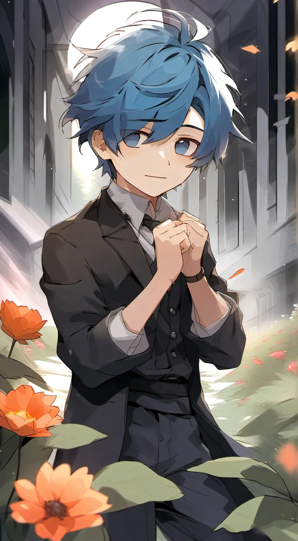 ai character: Sonadow {Hanahaki} background