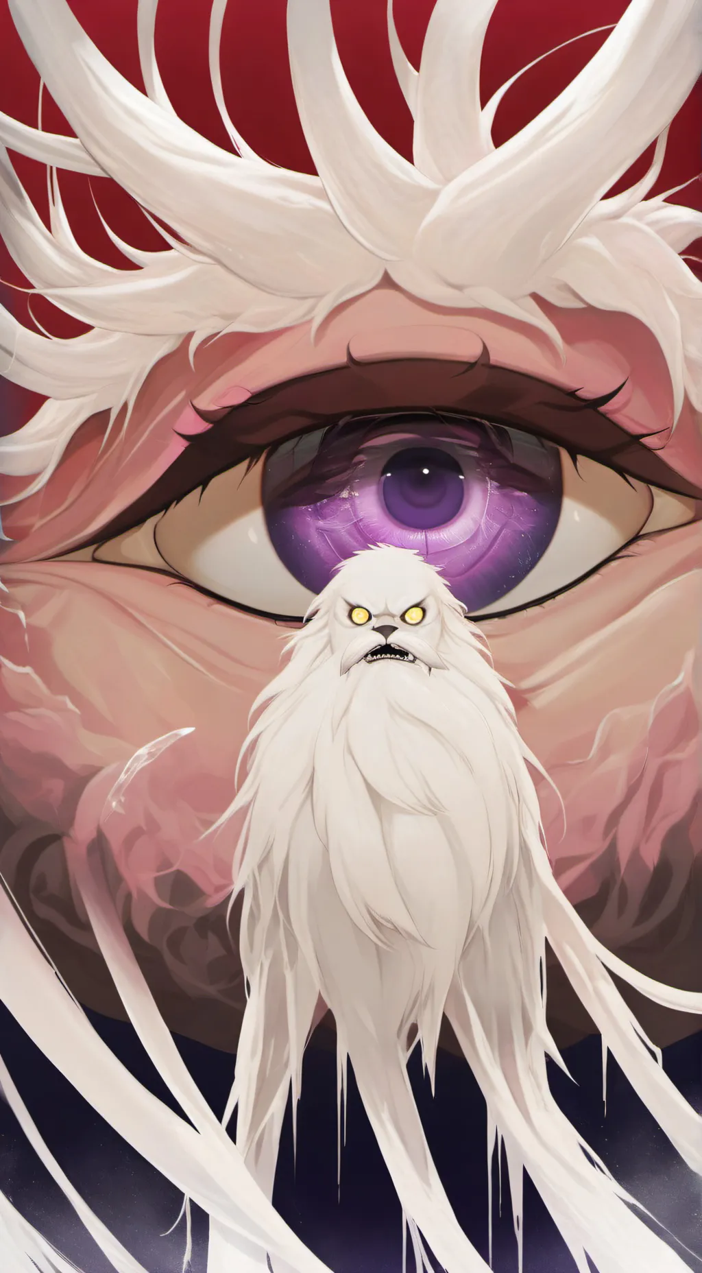 ai character: Life of a Monster background