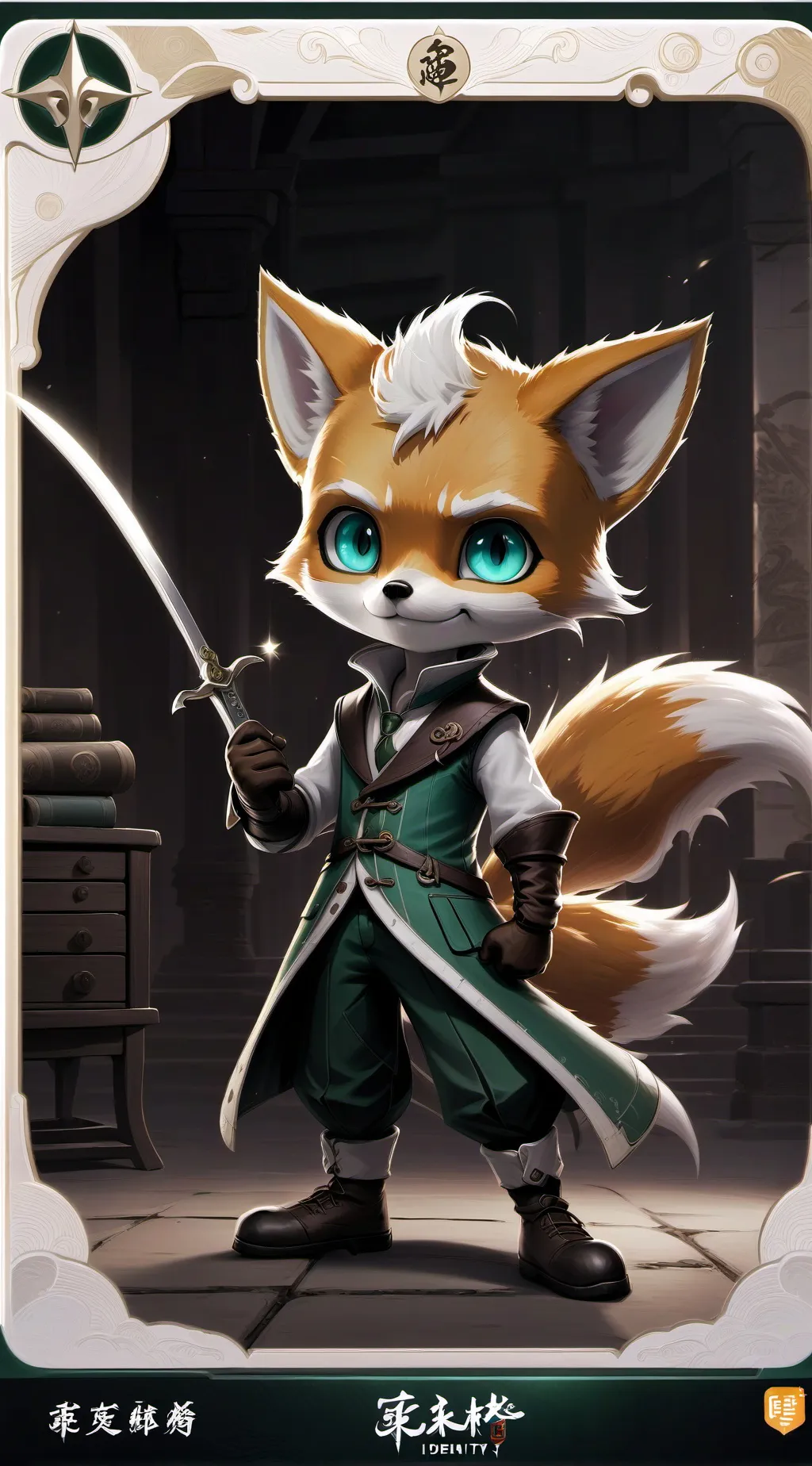 ai character: tails background