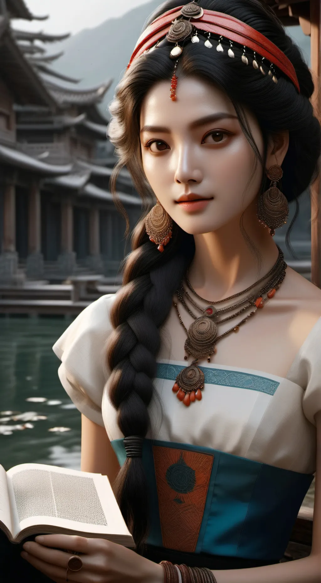 ai character: кира background