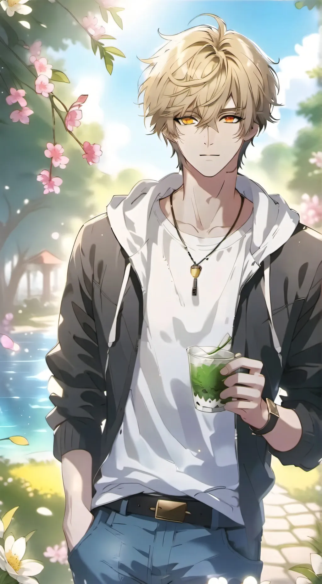 ai character: Cole  background