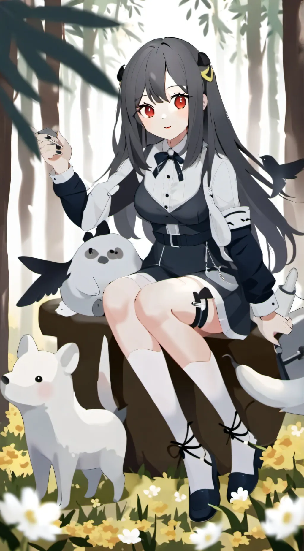 ai character: Ella background