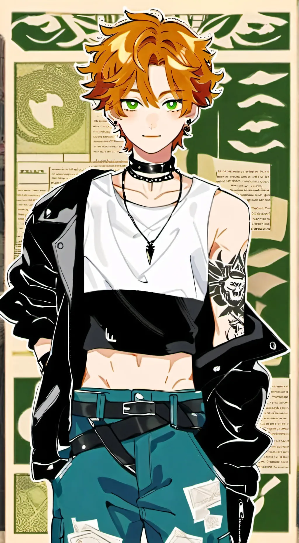 ai character: Calvin Bukowski background