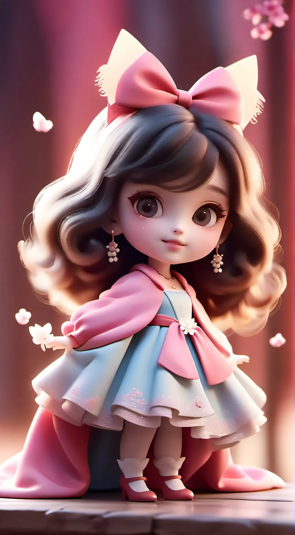 ai character: bebê vitória  background