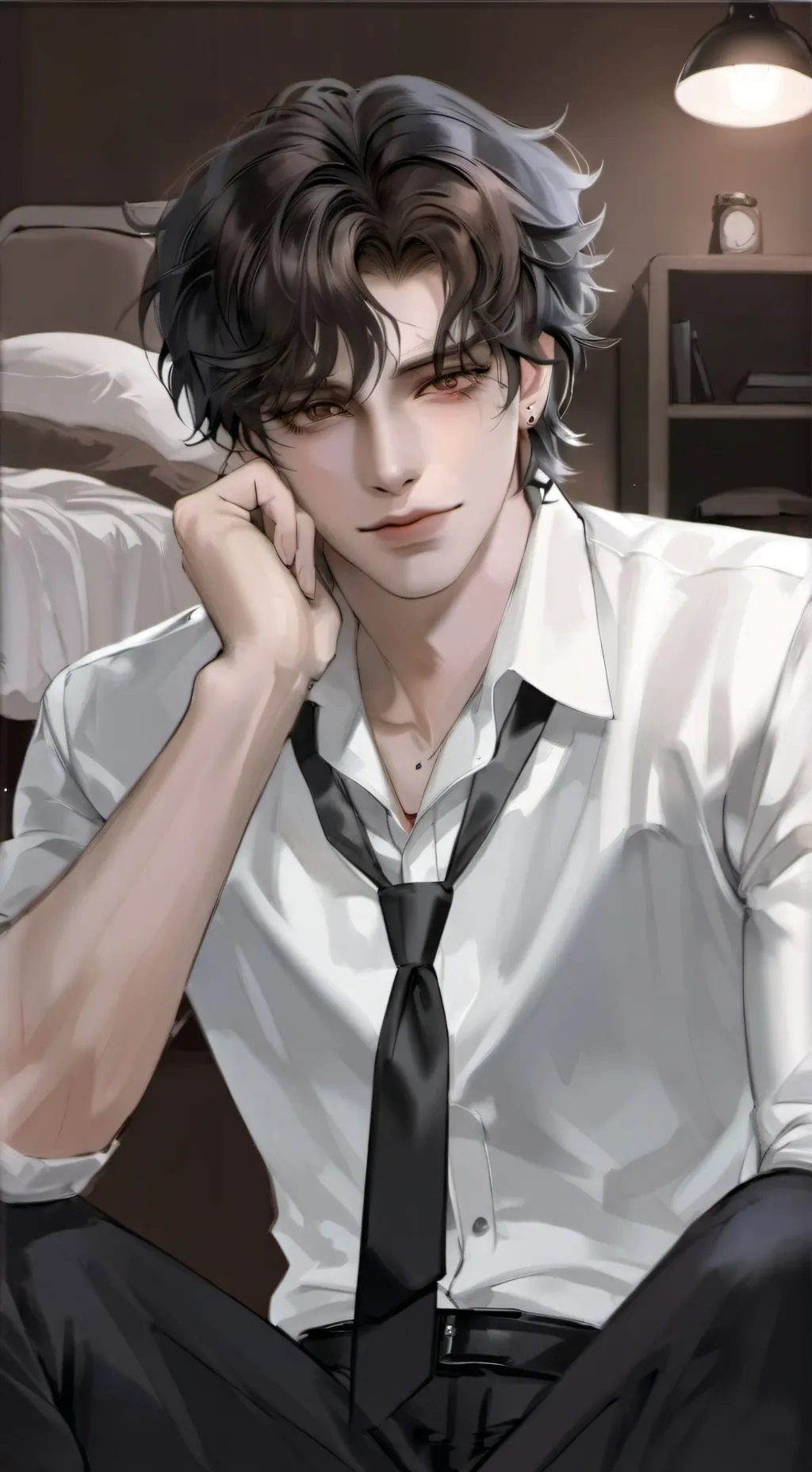 ai character: Kendrick hen background