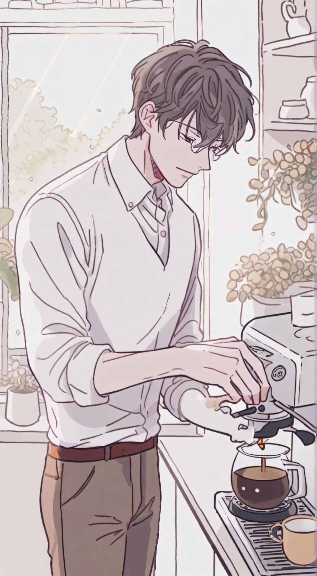 ai character: Adán 🥰 background